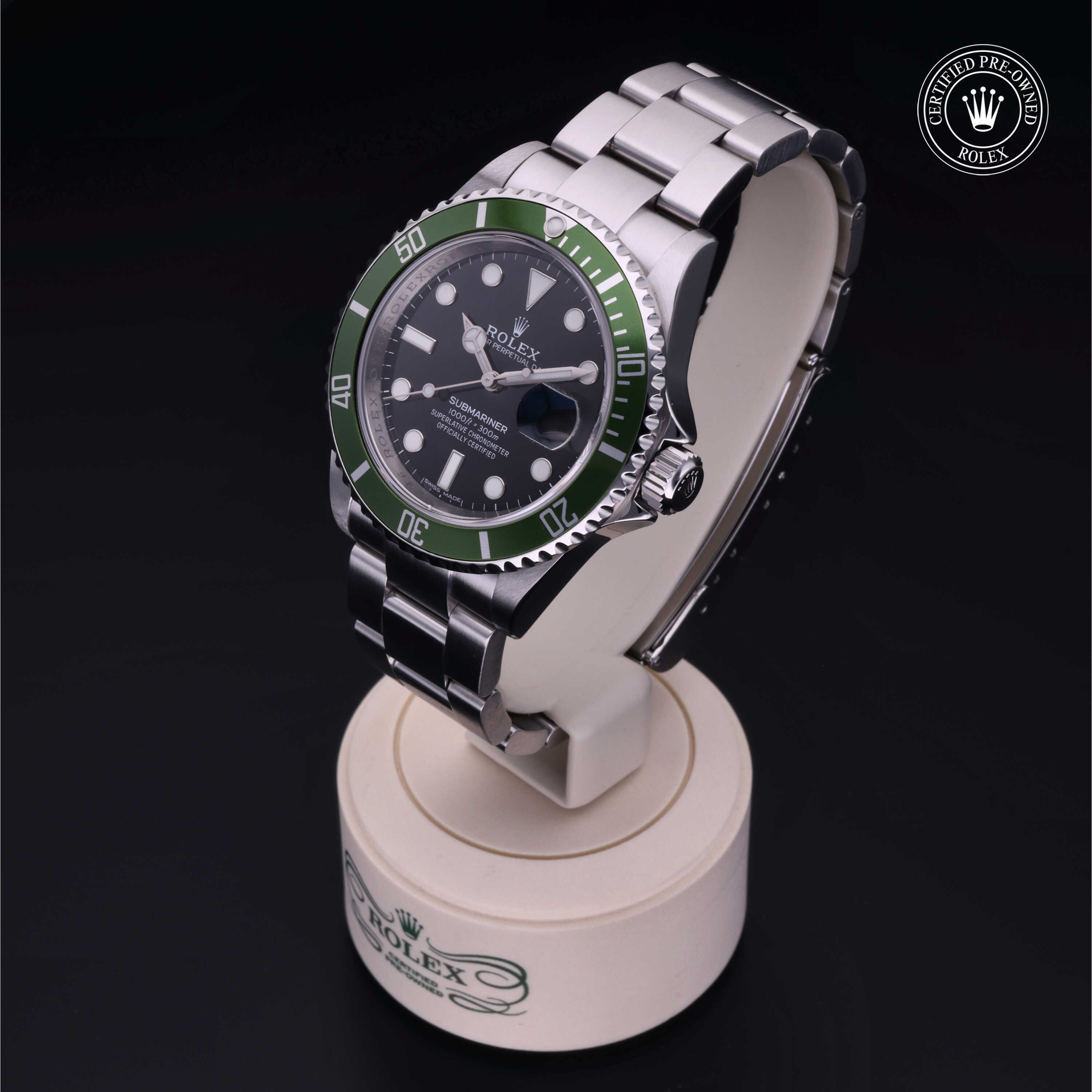 Rolex Certified Pre-Owned Oyster Perpetual 40 in Acciaio, 16610LV | Verga 1947