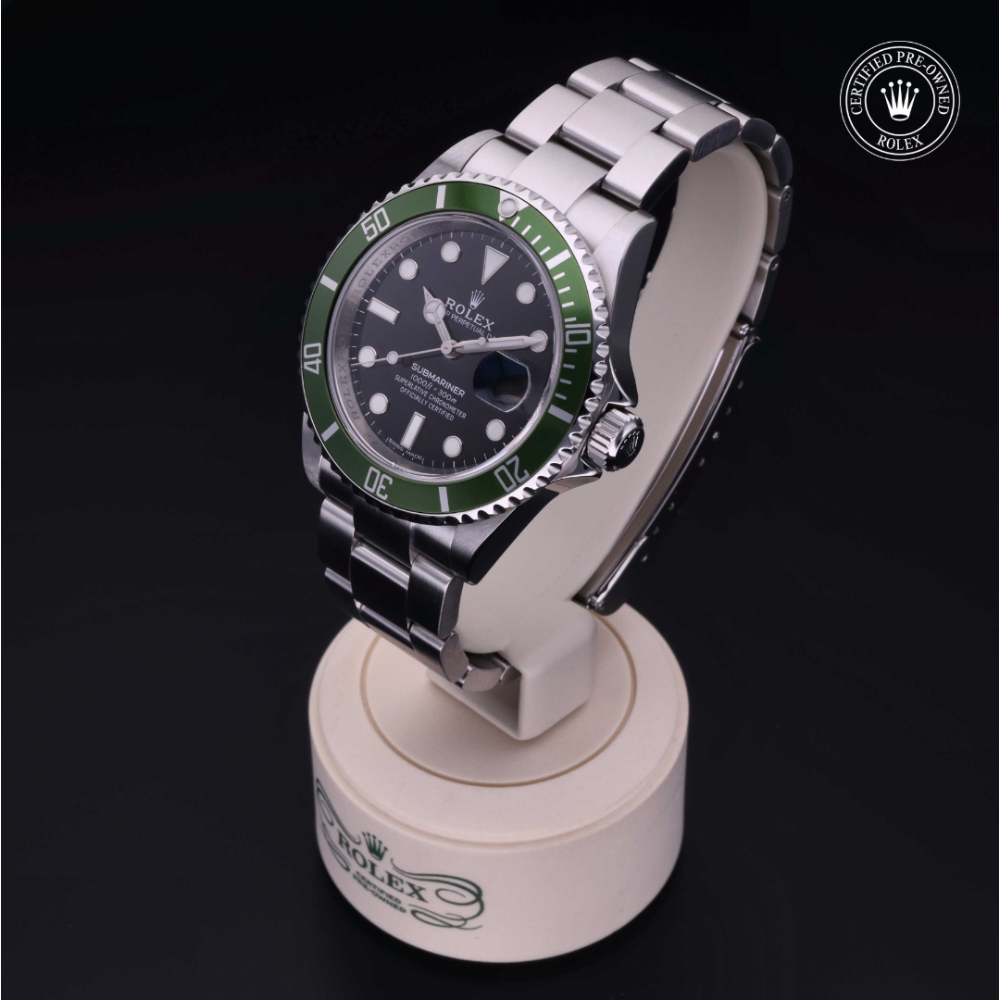 Rolex Certified Pre-Owned Oyster Perpetual 40 in Acciaio, 16610LV | Verga 1947