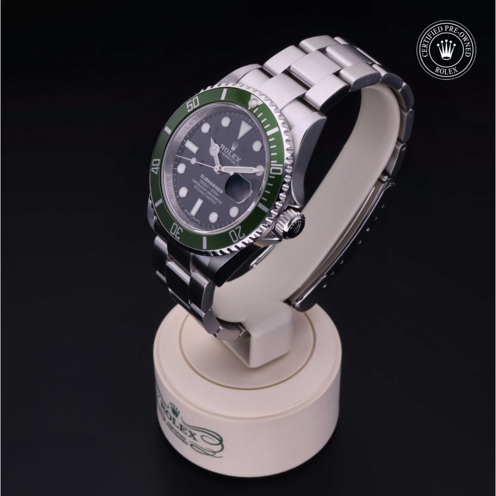 Rolex Certified Pre-Owned Oyster Perpetual 40 in Acciaio, 16610LV | Verga 1947