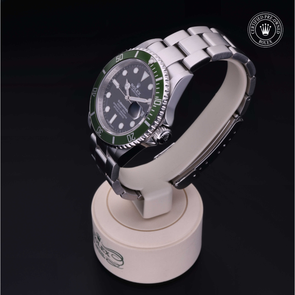 Rolex Certified Pre-Owned Oyster Perpetual 40 in Acciaio, 16610LV | Verga 1947