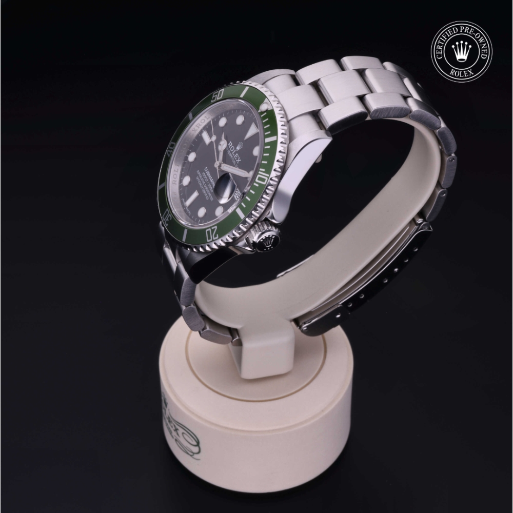 Rolex Certified Pre-Owned Oyster Perpetual 40 in Acciaio, 16610LV | Verga 1947
