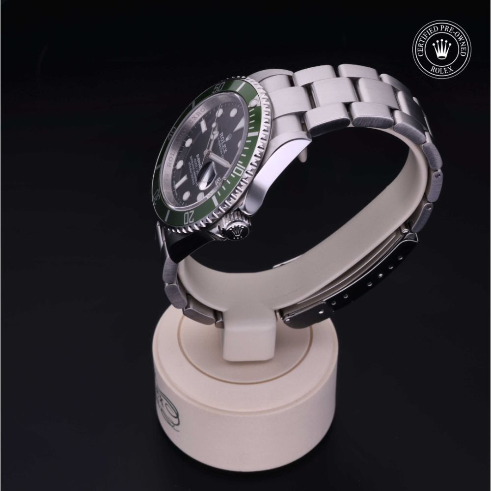 Rolex Certified Pre-Owned Oyster Perpetual 40 in Acciaio, 16610LV | Verga 1947