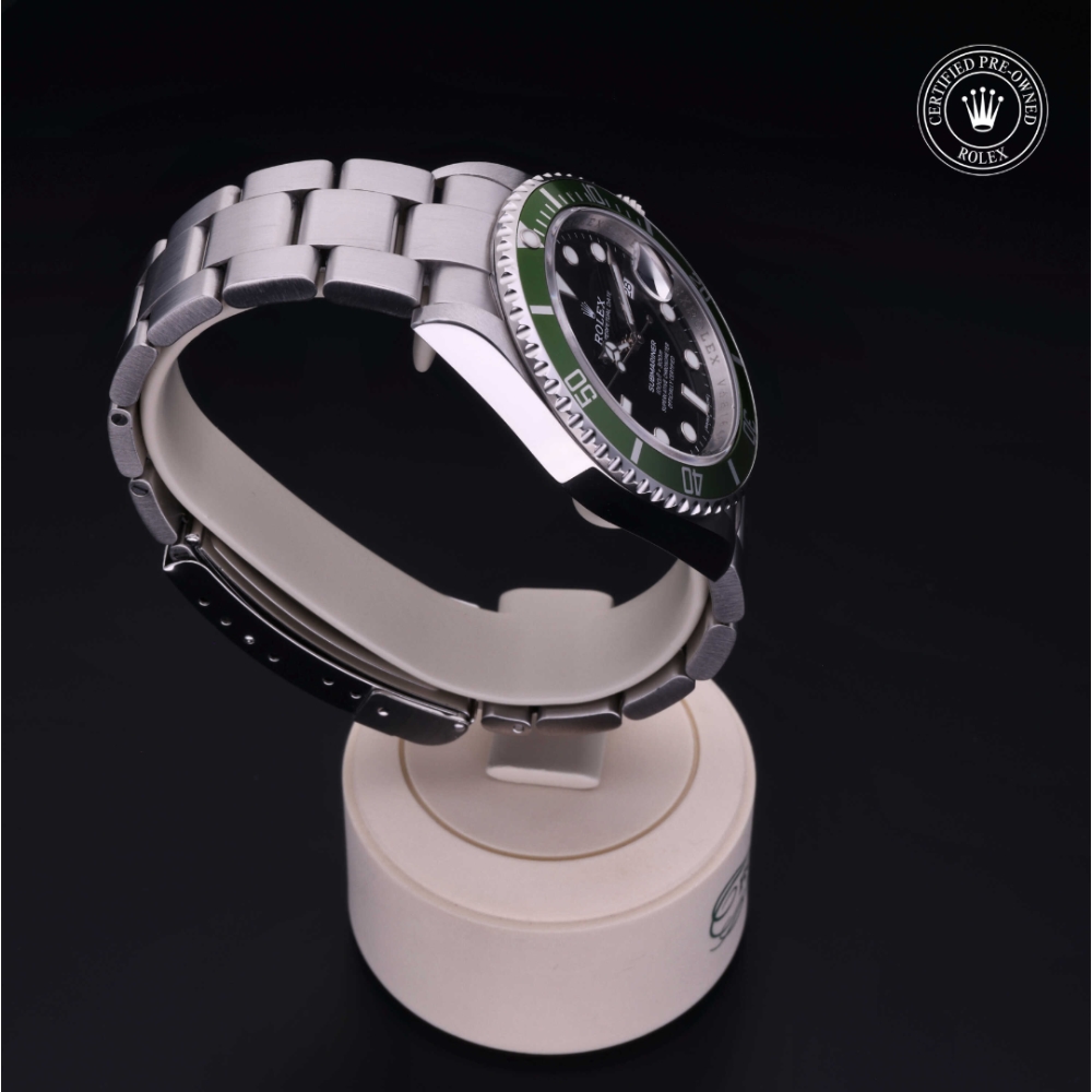 Rolex Certified Pre-Owned Oyster Perpetual 40 in Acciaio, 16610LV | Verga 1947