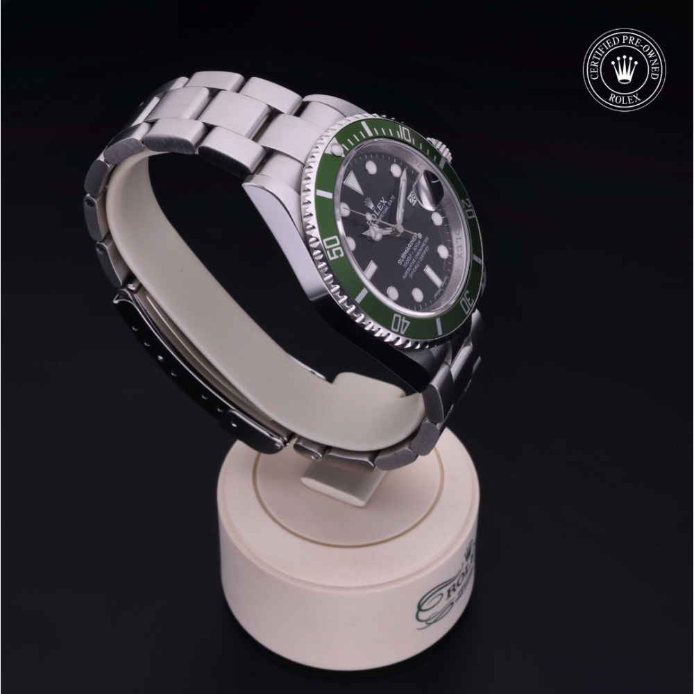Rolex Certified Pre-Owned Oyster Perpetual 40 in Acciaio, 16610LV | Verga 1947