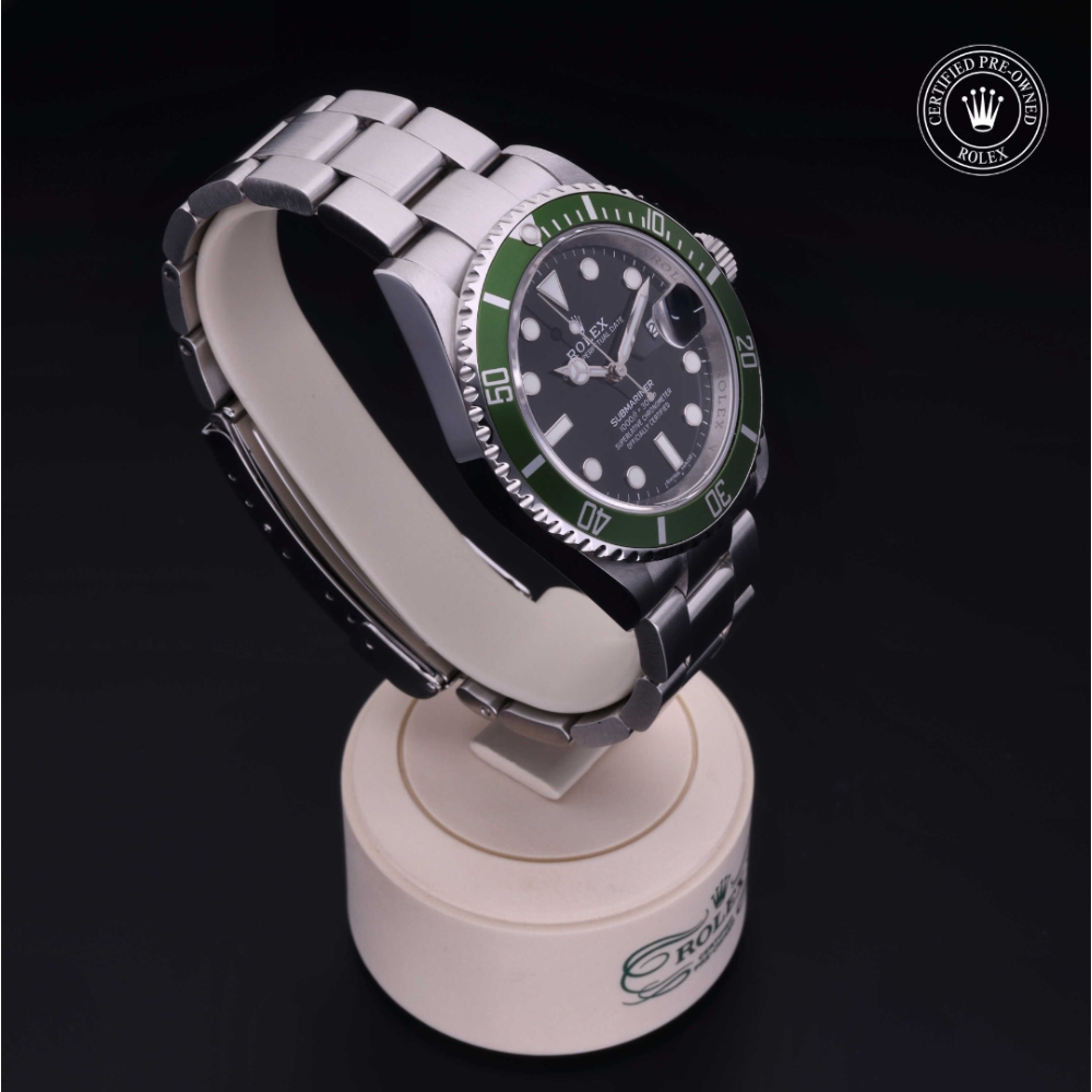 Rolex Certified Pre-Owned Oyster Perpetual 40 in Acciaio, 16610LV | Verga 1947