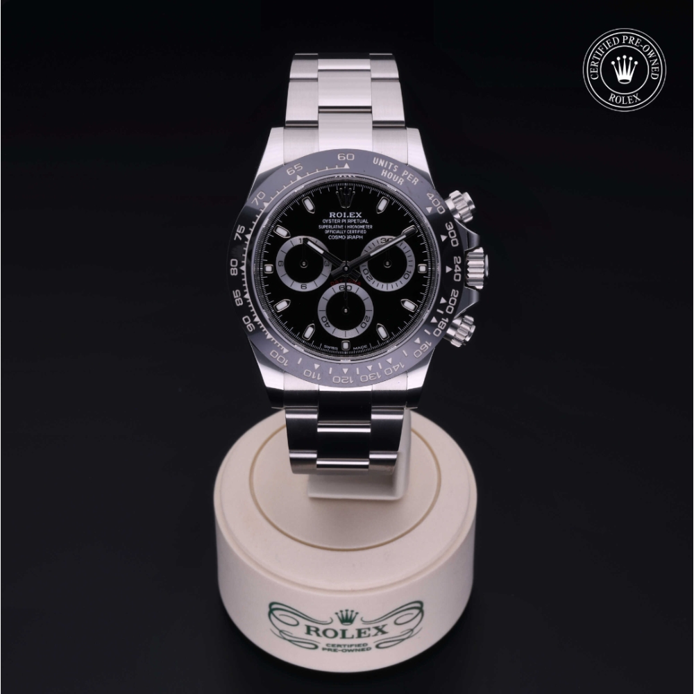 Rolex Certified Pre-Owned Oyster Perpetual 40 in Steel, 116500LN | Verga 1947