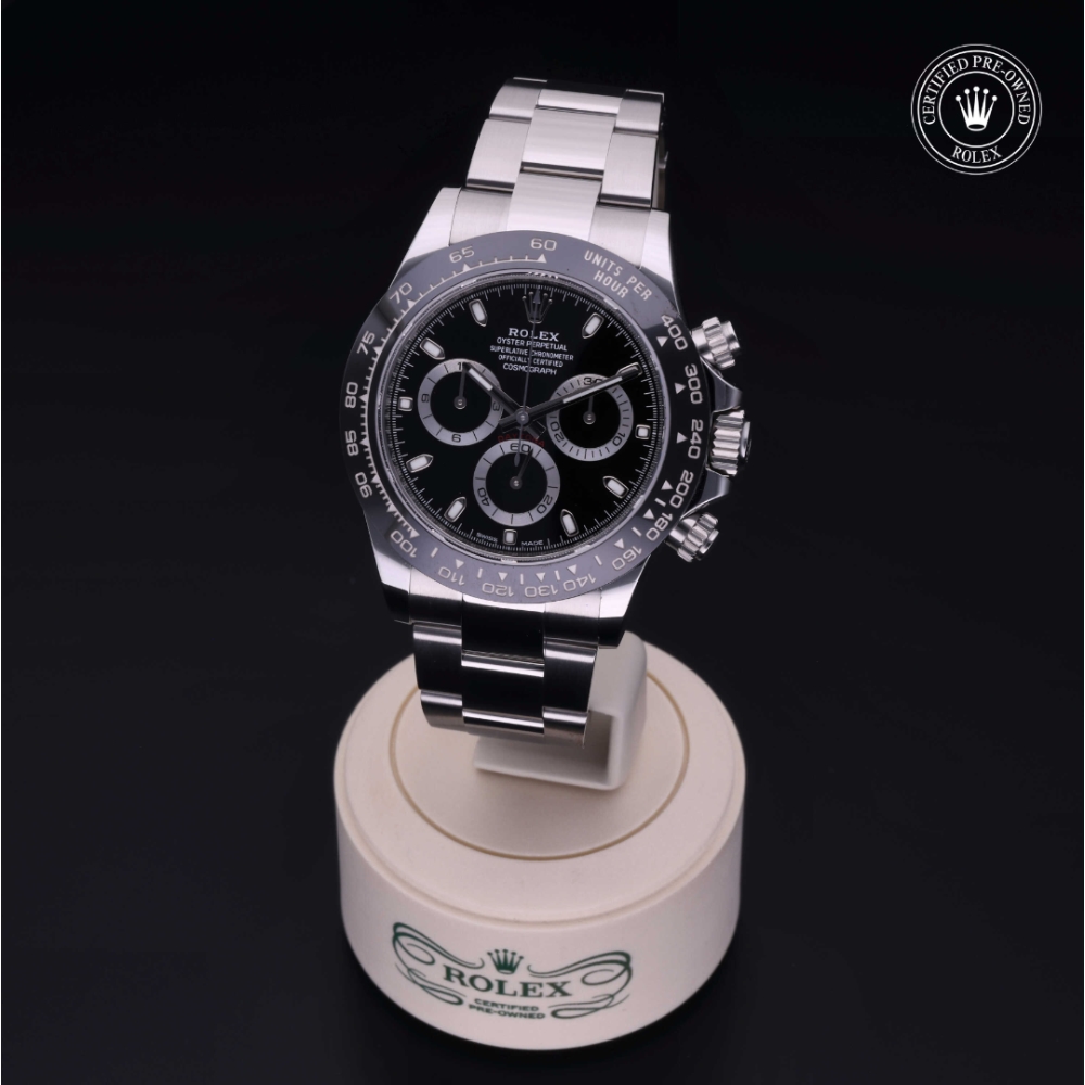 Rolex Certified Pre-Owned Oyster Perpetual 40 in Steel, 116500LN | Verga 1947