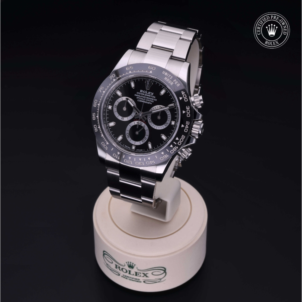 Rolex Certified Pre-Owned Oyster Perpetual 40 in Steel, 116500LN | Verga 1947