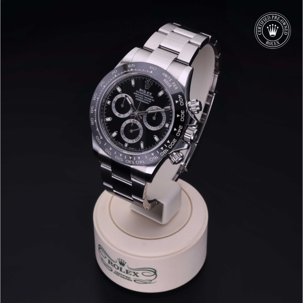 Rolex Certified Pre-Owned Oyster Perpetual 40 in Steel, 116500LN | Verga 1947