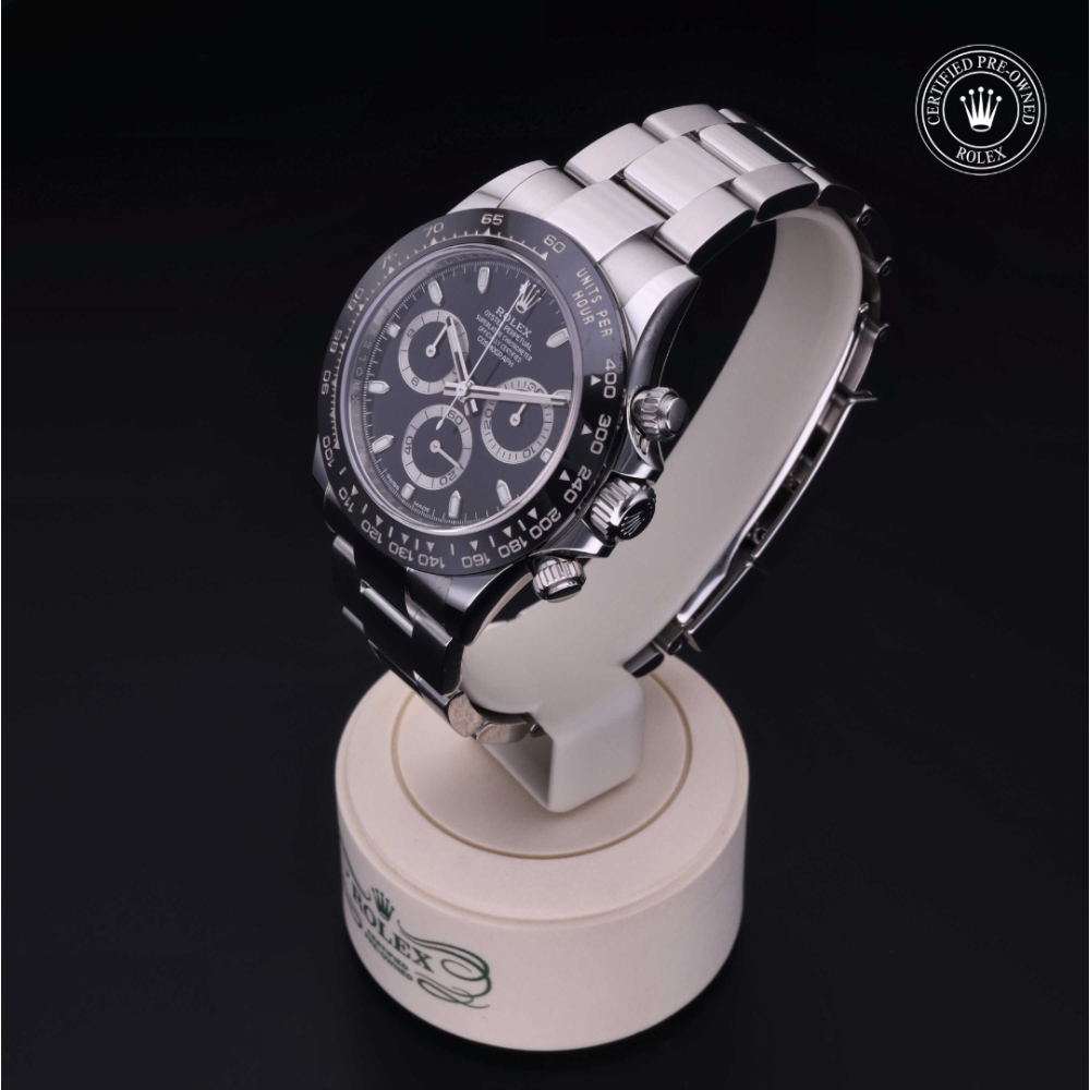 Rolex Certified Pre-Owned Oyster Perpetual 40 in Steel, 116500LN | Verga 1947