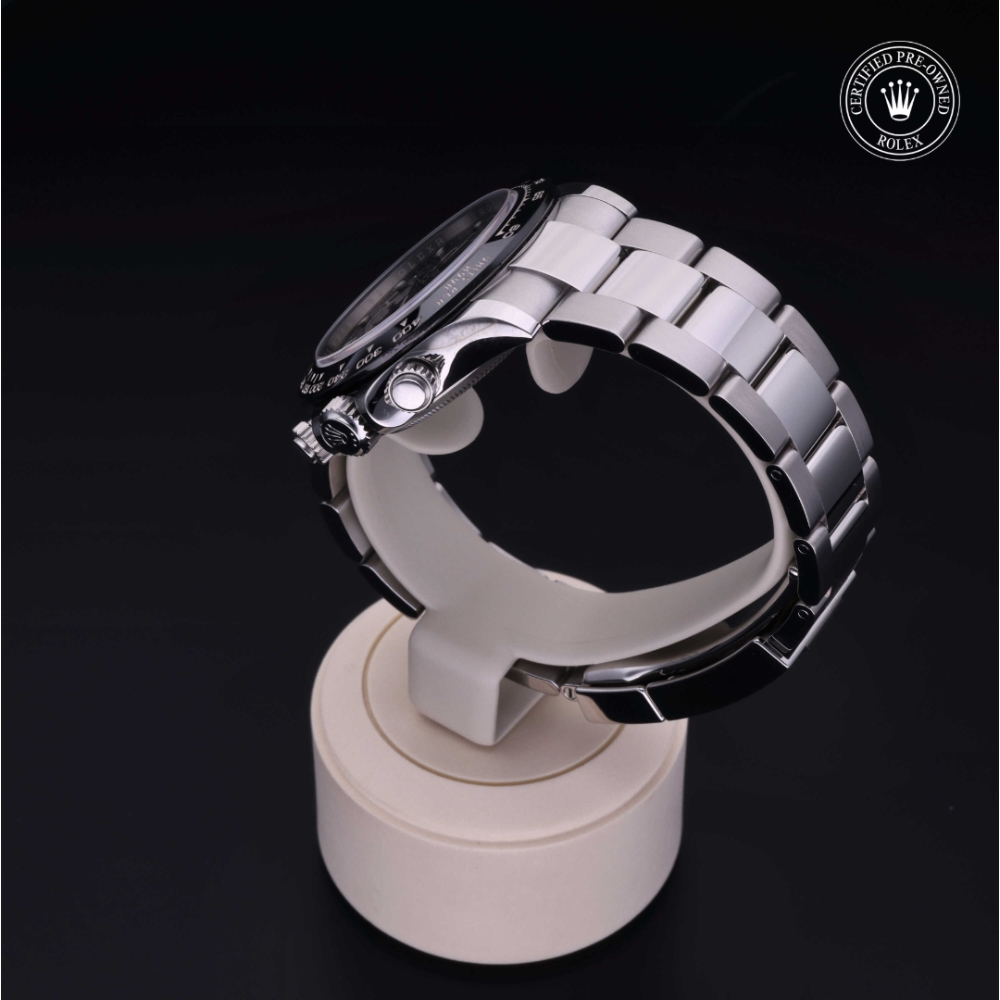 Rolex Certified Pre-Owned Oyster Perpetual 40 in Steel, 116500LN | Verga 1947