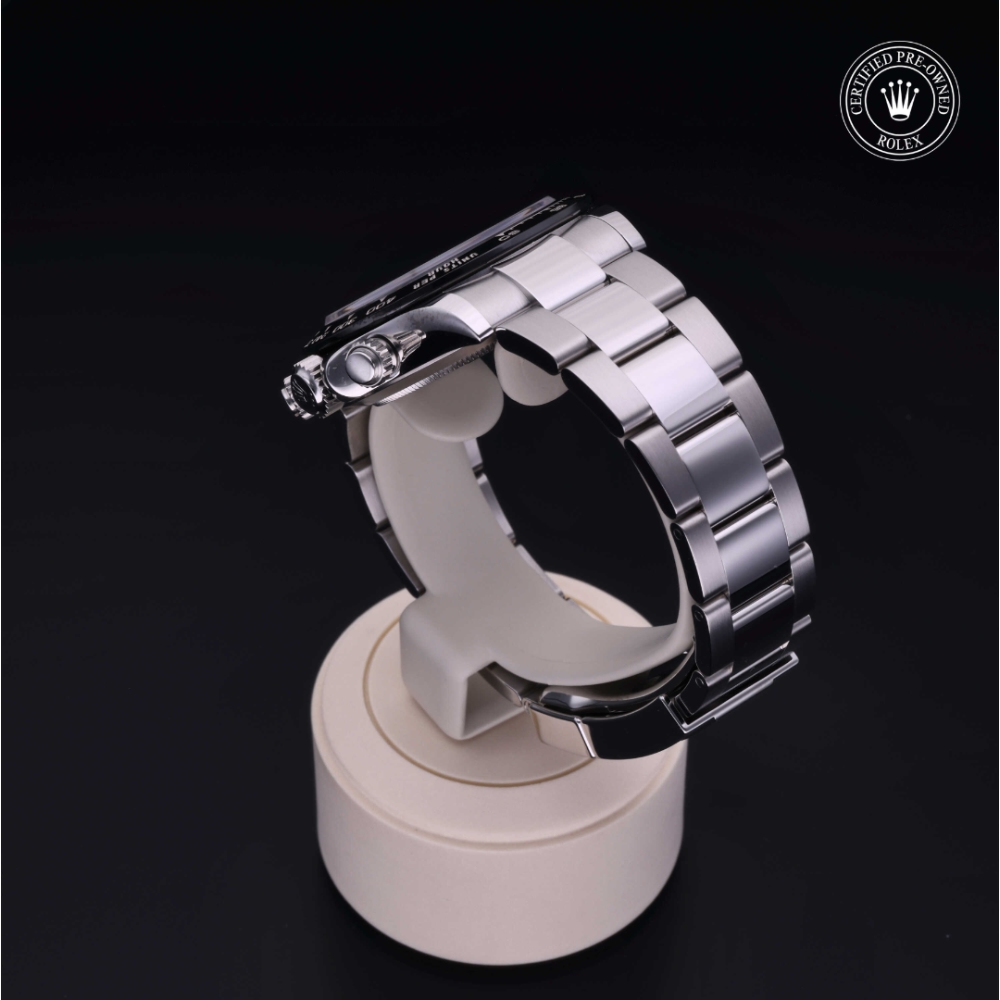 Rolex Certified Pre-Owned Oyster Perpetual 40 in Steel, 116500LN | Verga 1947