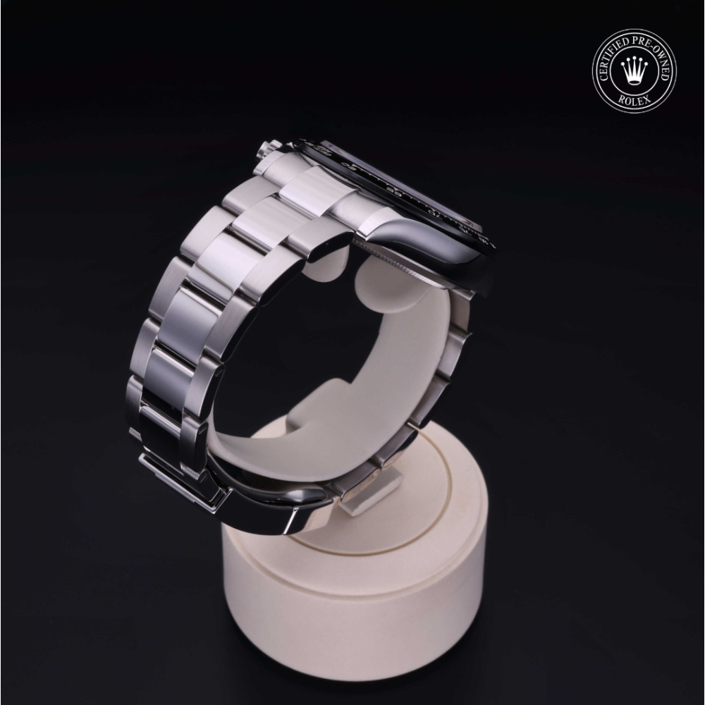 Rolex Certified Pre-Owned Oyster Perpetual 40 in Steel, 116500LN | Verga 1947