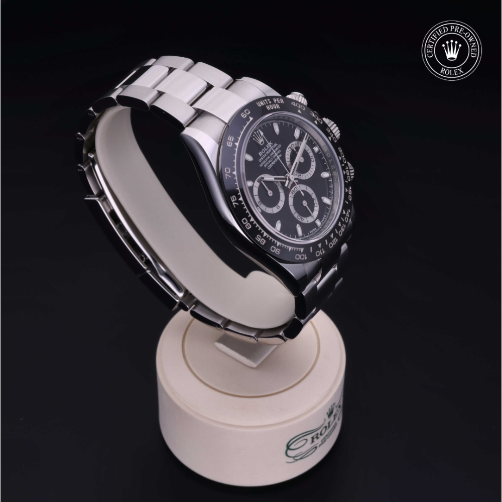 Rolex Certified Pre-Owned Oyster Perpetual 40 in Steel, 116500LN | Verga 1947