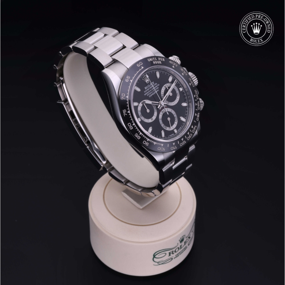 Rolex Certified Pre-Owned Oyster Perpetual 40 in Steel, 116500LN | Verga 1947