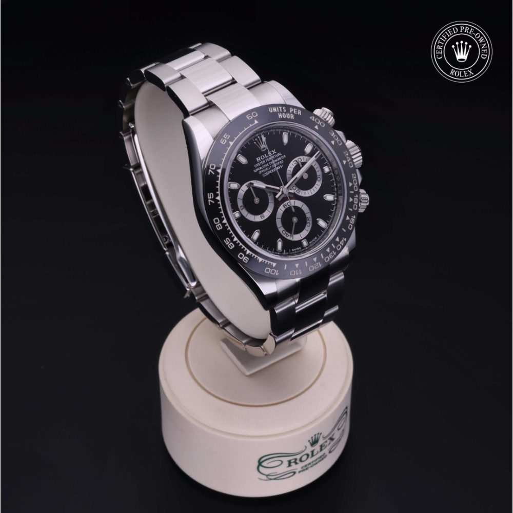 Rolex Certified Pre-Owned Oyster Perpetual 40 in Steel, 116500LN | Verga 1947