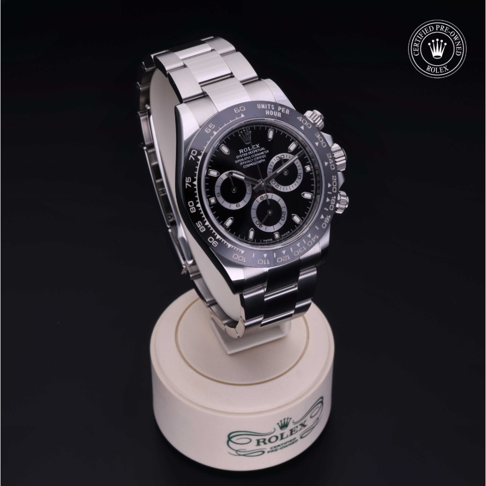 Rolex Certified Pre-Owned Oyster Perpetual 40 in Steel, 116500LN | Verga 1947