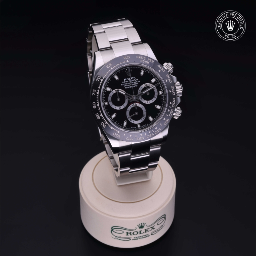 Rolex Certified Pre-Owned Oyster Perpetual 40 in Steel, 116500LN | Verga 1947