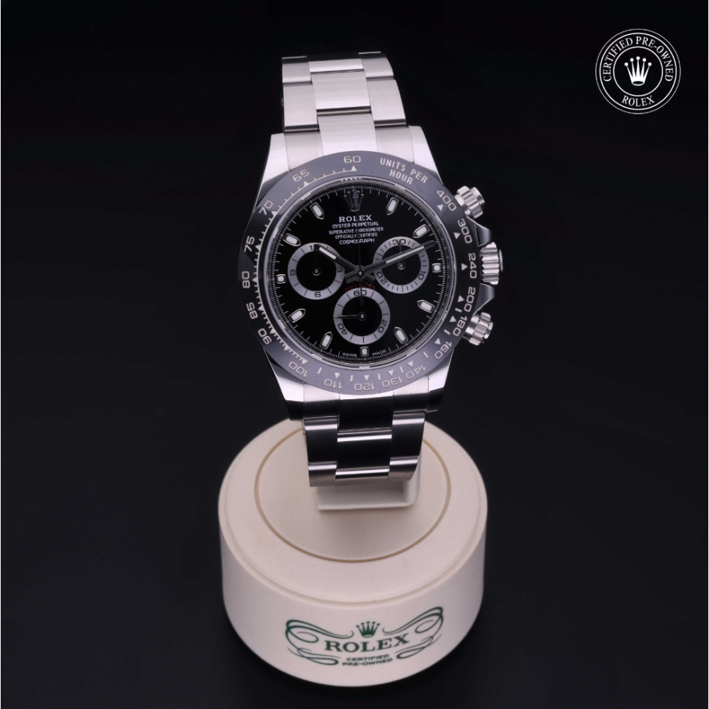 Rolex Certified Pre-Owned Oyster Perpetual 40 in Steel, 116500LN | Verga 1947