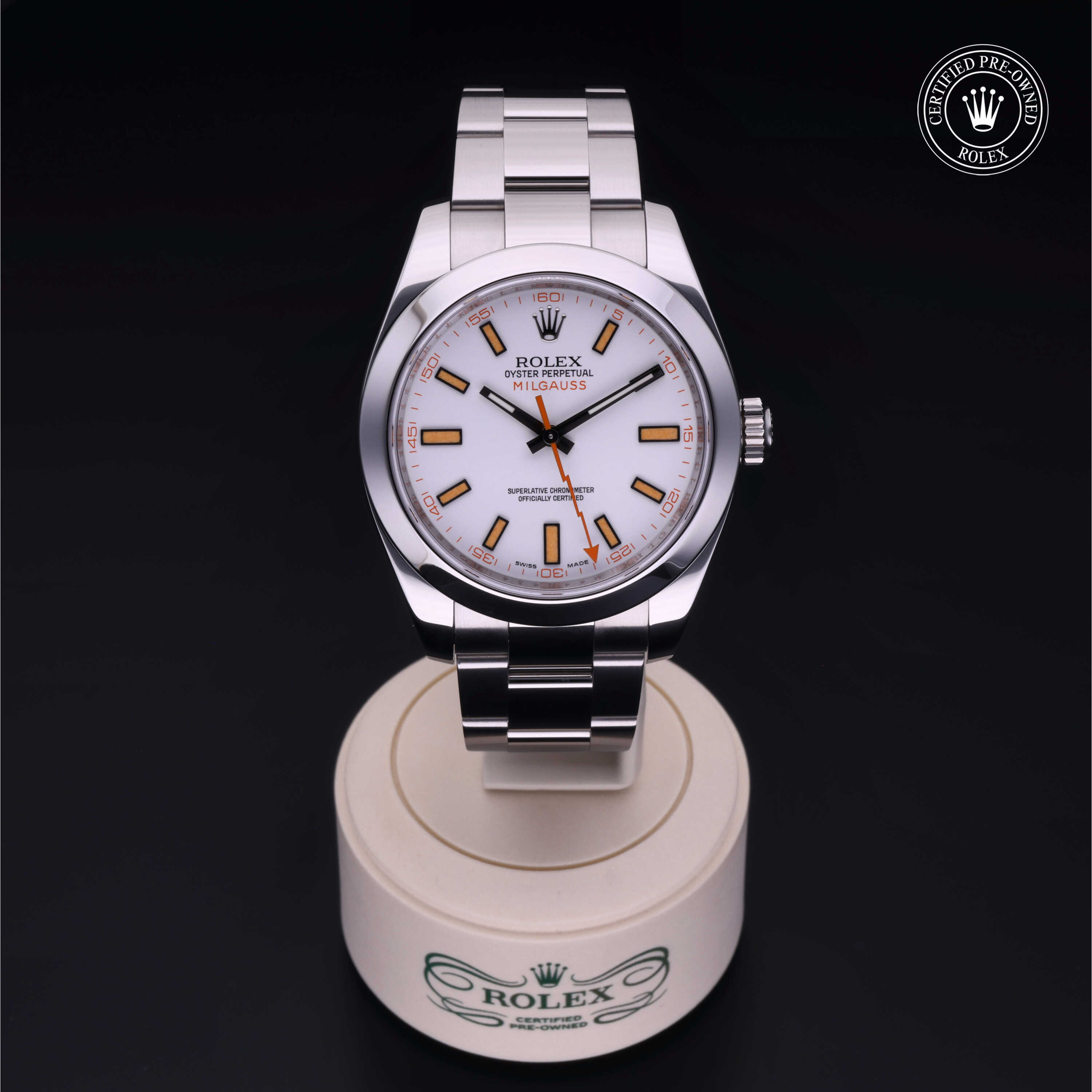 Rolex Certified Pre-Owned Oyster Perpetual 40 in Steel, 116400 | Verga 1947