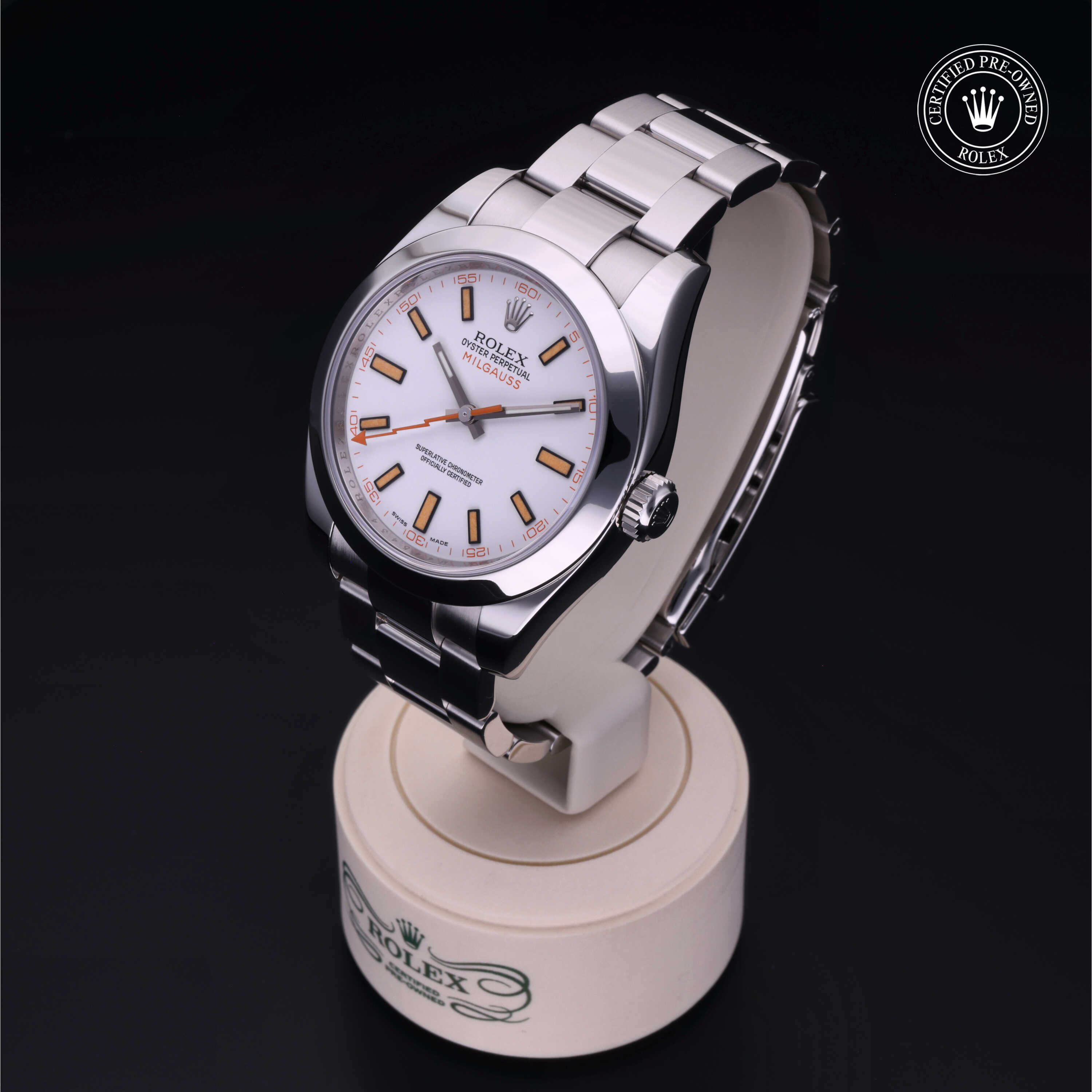 Rolex Certified Pre-Owned Oyster Perpetual 40 in Steel, 116400 | Verga 1947