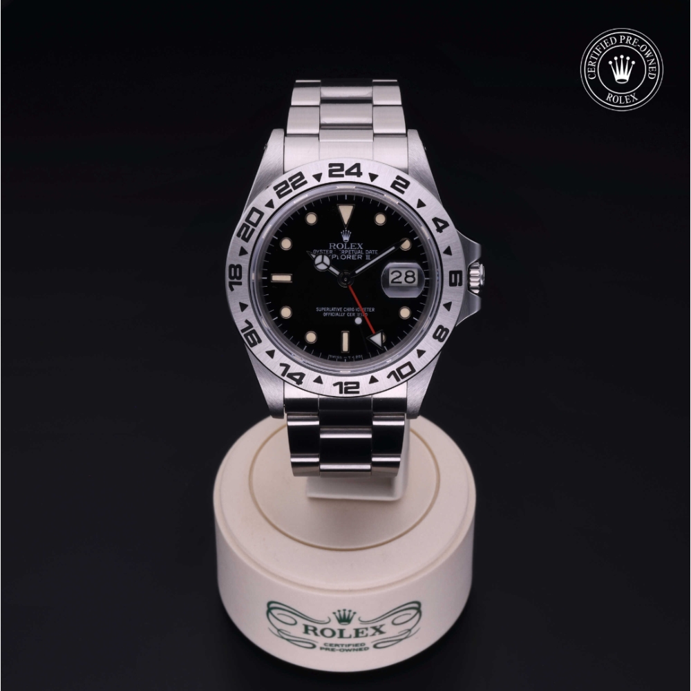 Rolex Certified Pre-Owned Oyster Perpetual 40 in Acciaio, 16550 | Verga 1947