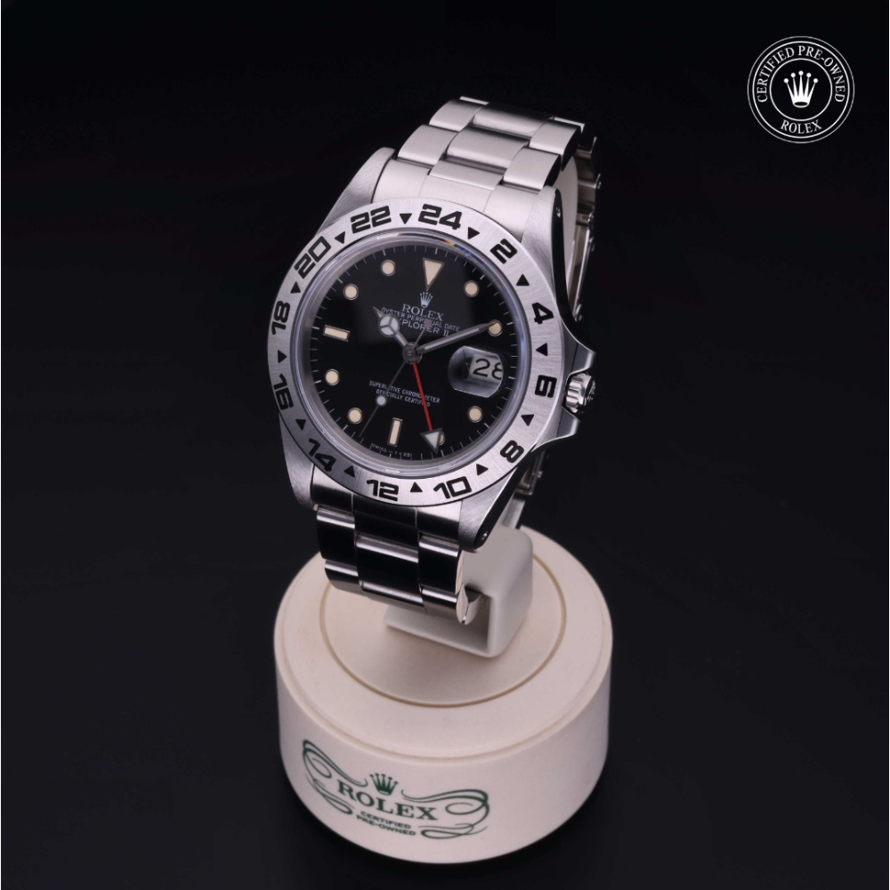 Rolex Certified Pre-Owned Oyster Perpetual 40 in Acciaio, 16550 | Verga 1947