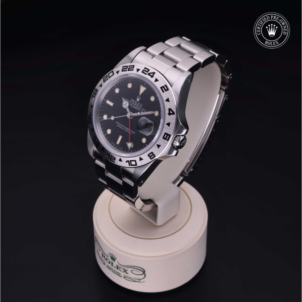 Rolex Certified Pre-Owned Oyster Perpetual 40 in Acciaio, 16550 | Verga 1947