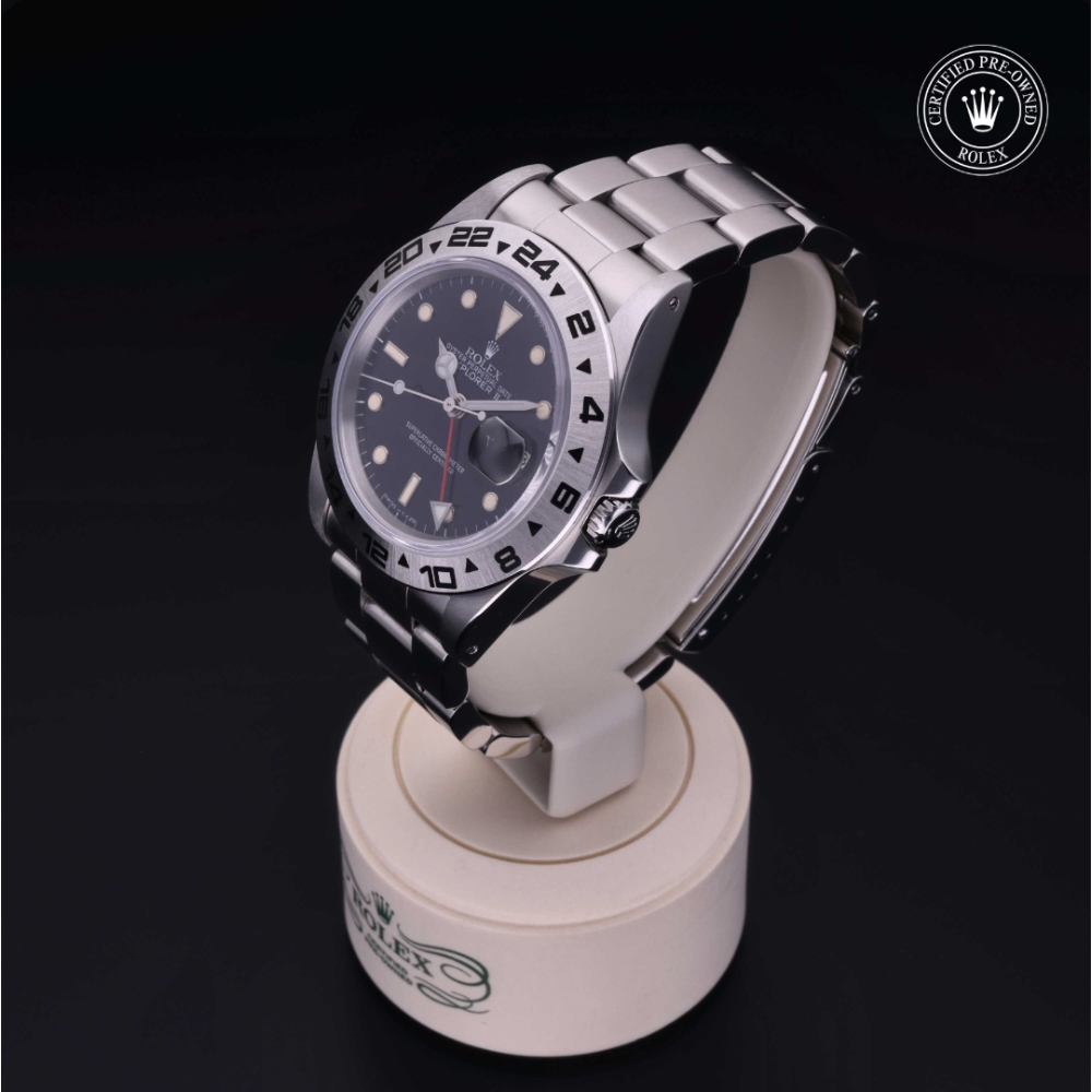 Rolex Certified Pre-Owned Oyster Perpetual 40 in Acciaio, 16550 | Verga 1947