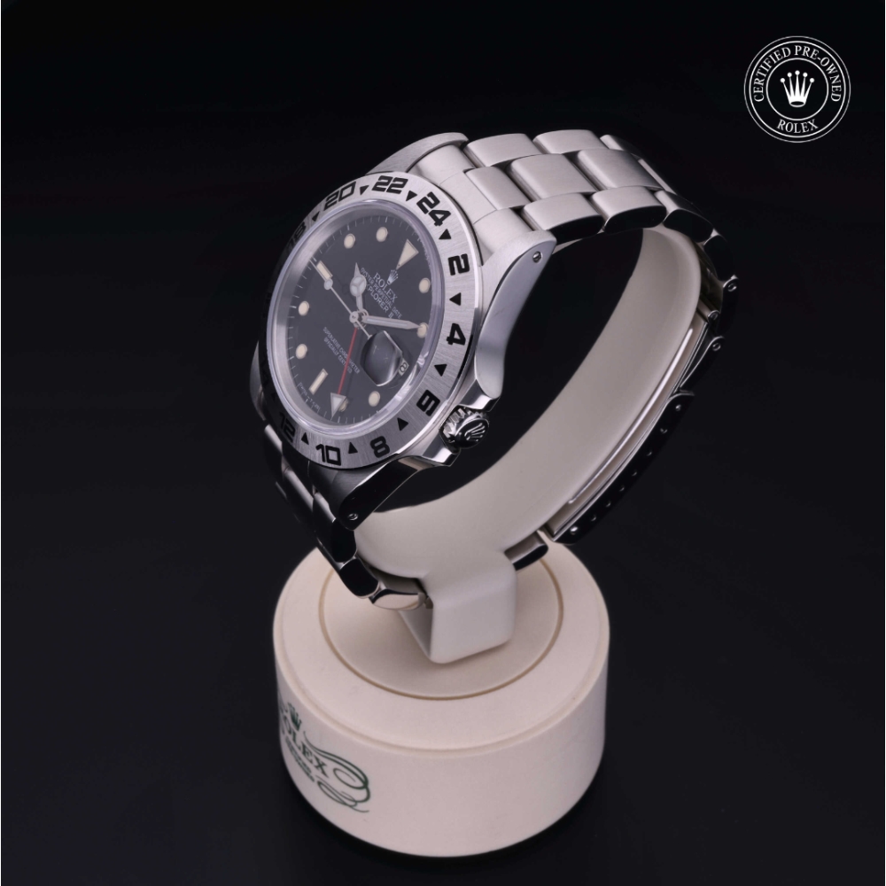 Rolex Certified Pre-Owned Oyster Perpetual 40 in Acciaio, 16550 | Verga 1947