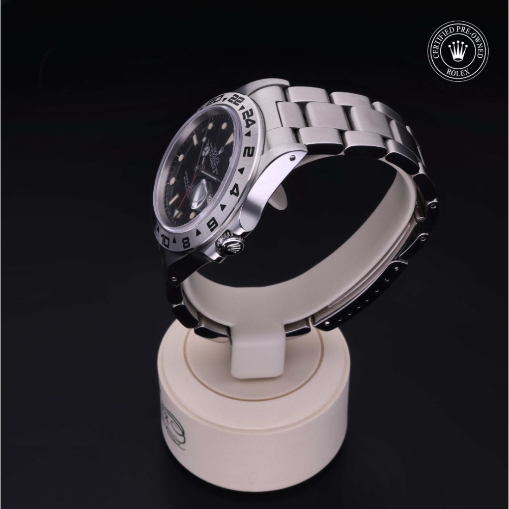 Rolex Certified Pre-Owned Oyster Perpetual 40 in Acciaio, 16550 | Verga 1947