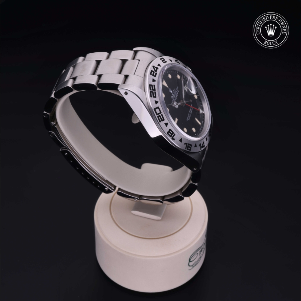 Rolex Certified Pre-Owned Oyster Perpetual 40 in Acciaio, 16550 | Verga 1947
