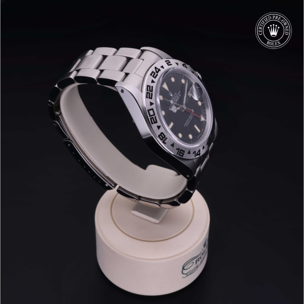 Rolex Certified Pre-Owned Oyster Perpetual 40 in Acciaio, 16550 | Verga 1947