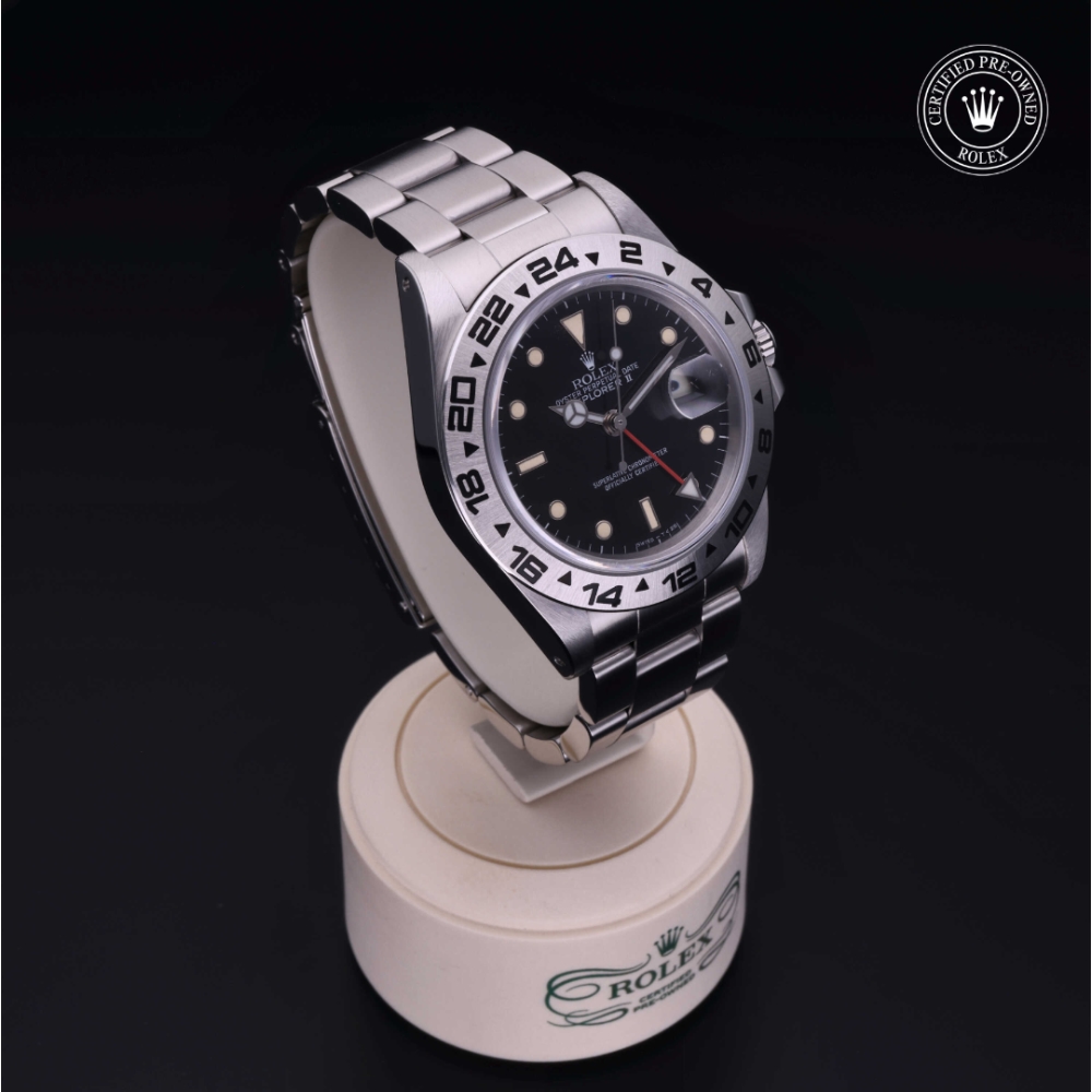 Rolex Certified Pre-Owned Oyster Perpetual 40 in Acciaio, 16550 | Verga 1947
