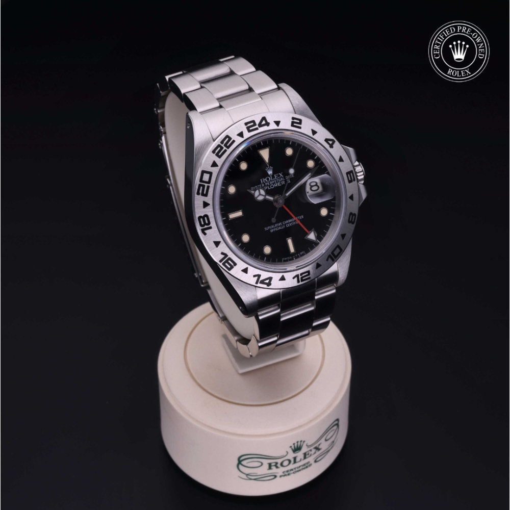 Rolex Certified Pre-Owned Oyster Perpetual 40 in Acciaio, 16550 | Verga 1947