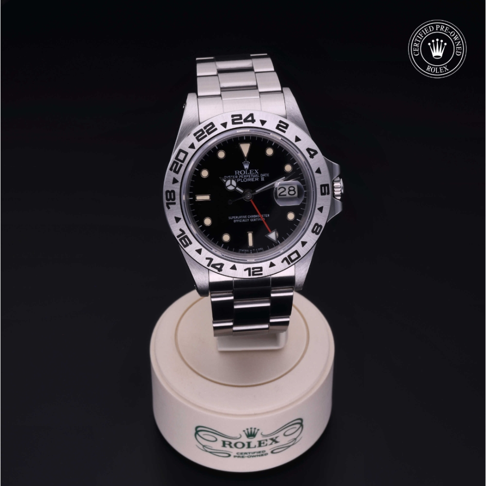 Rolex Certified Pre-Owned Oyster Perpetual 40 in Acciaio, 16550 | Verga 1947