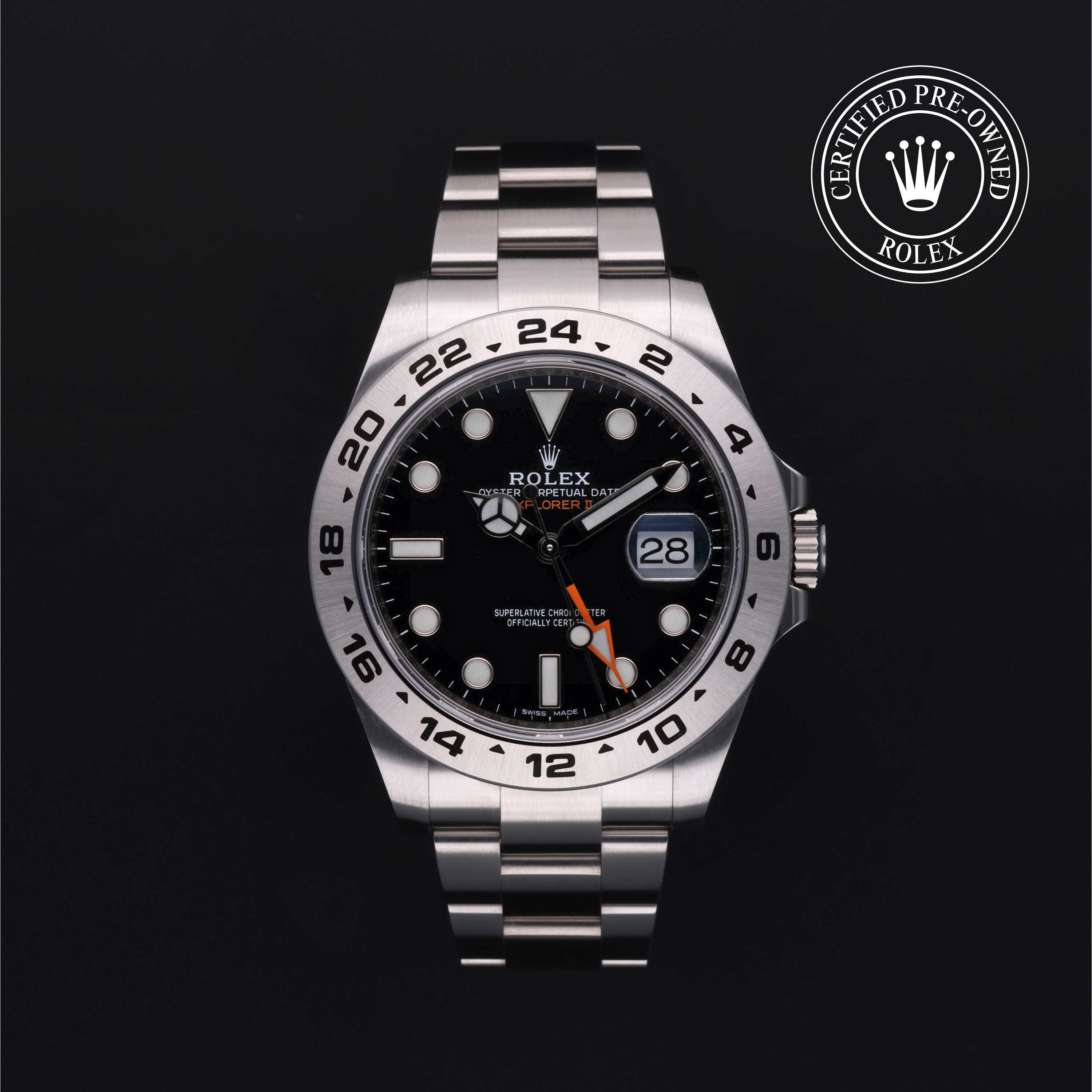 Rolex Certified Pre-Owned Oyster Perpetual 42 in Acciaio, 216570 | Verga 1947