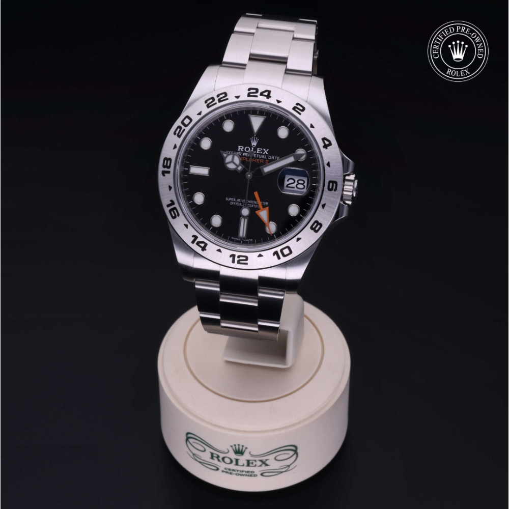 Rolex Certified Pre-Owned Oyster Perpetual 42 in Acciaio, 216570 | Verga 1947