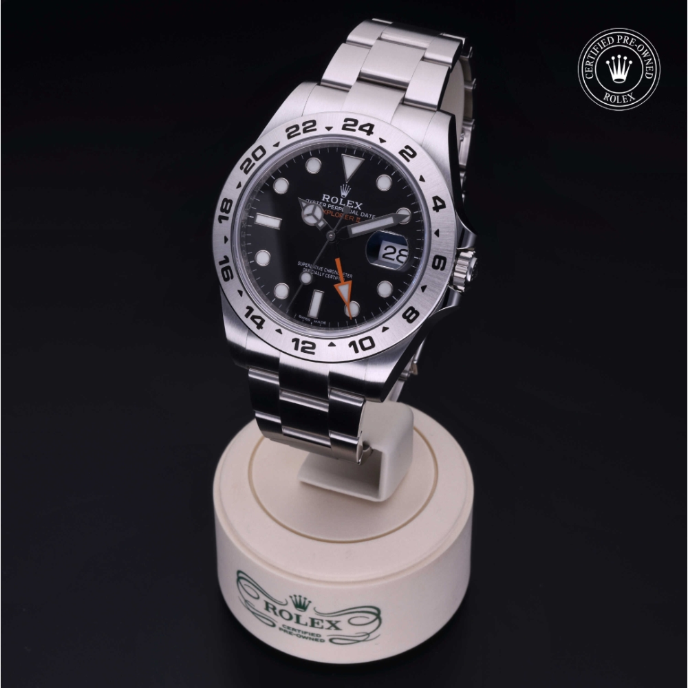 Rolex Certified Pre-Owned Oyster Perpetual 42 in Acciaio, 216570 | Verga 1947