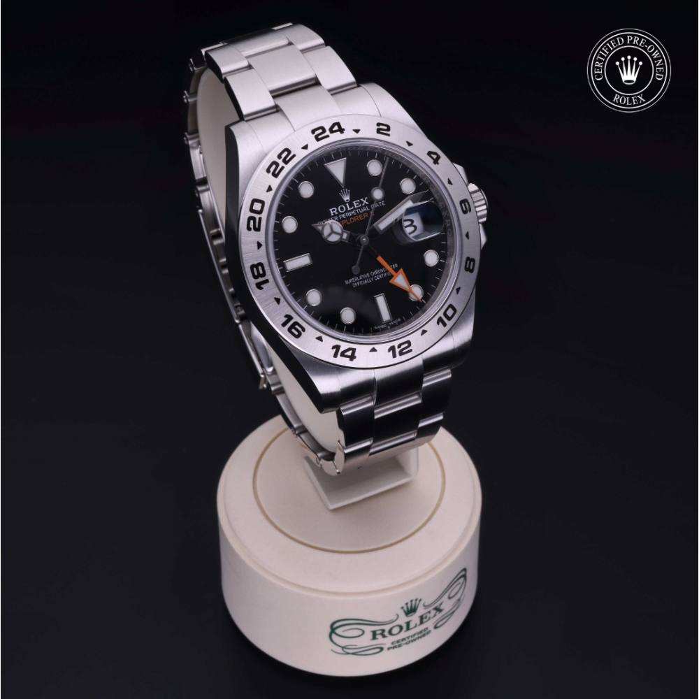Rolex Certified Pre-Owned Oyster Perpetual 42 in Acciaio, 216570 | Verga 1947