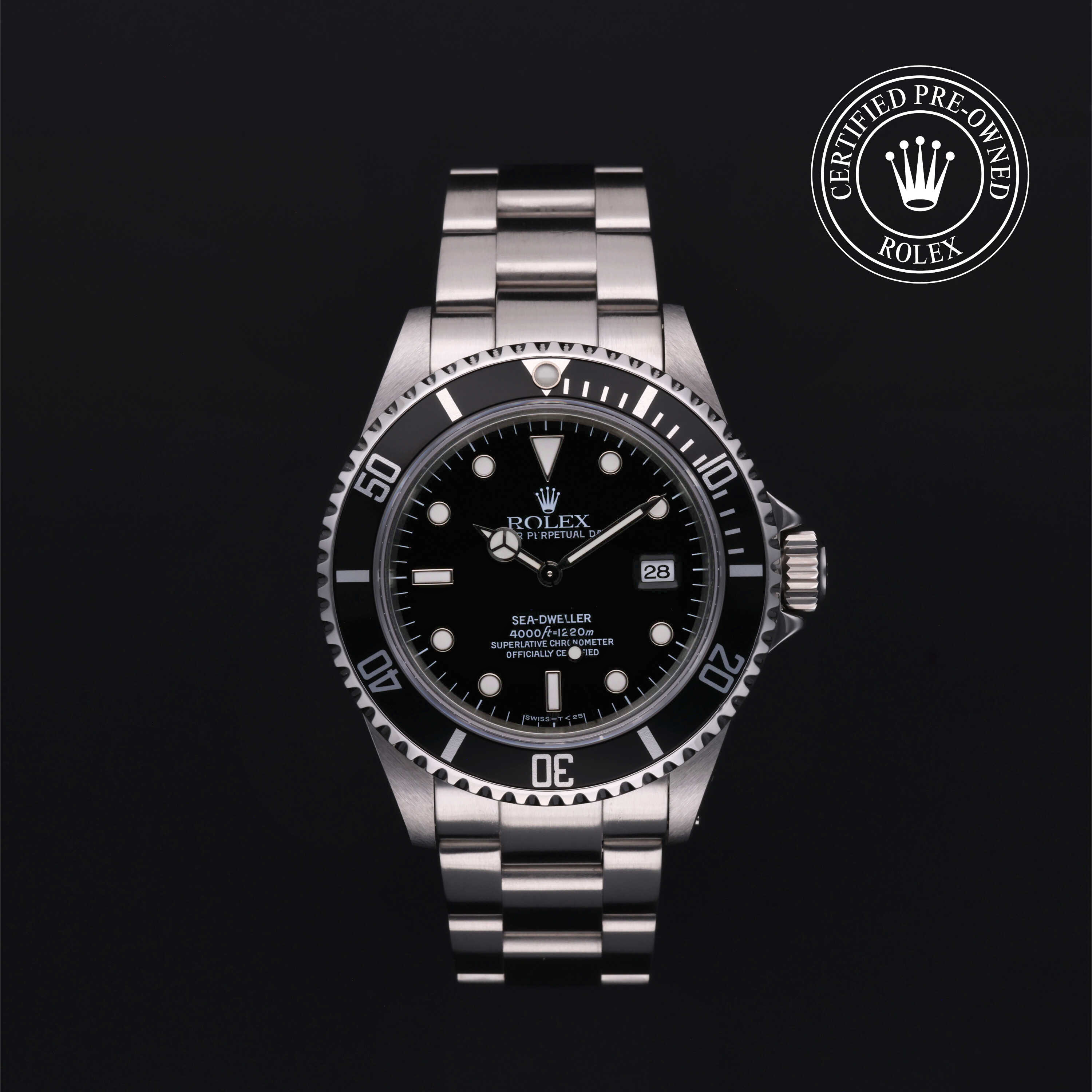 Rolex Certified Pre-Owned Oyster Perpetual 40 in Acciaio, 16600 | Verga 1947
