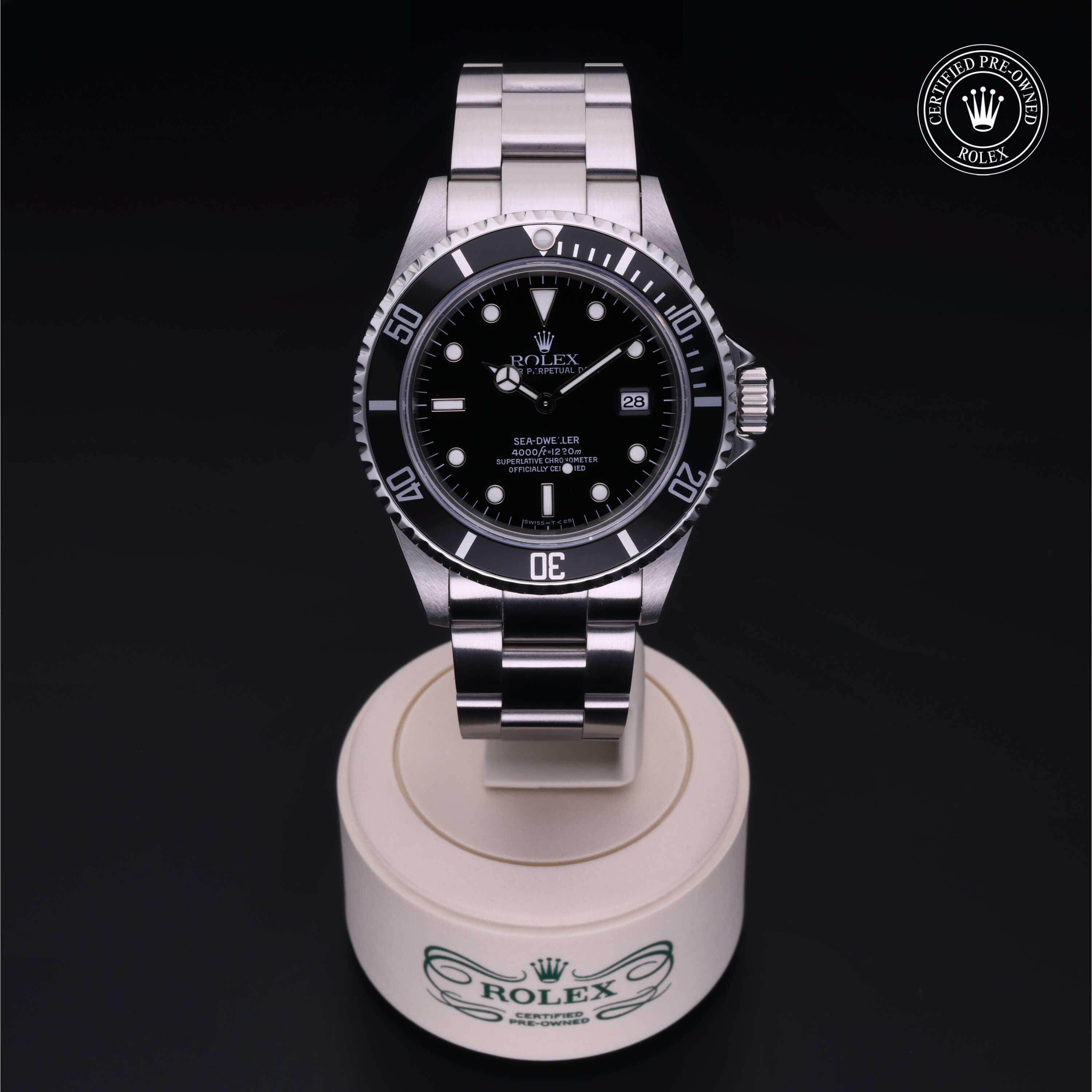 Rolex Certified Pre-Owned Oyster Perpetual 40 in Acciaio, 16600 | Verga 1947