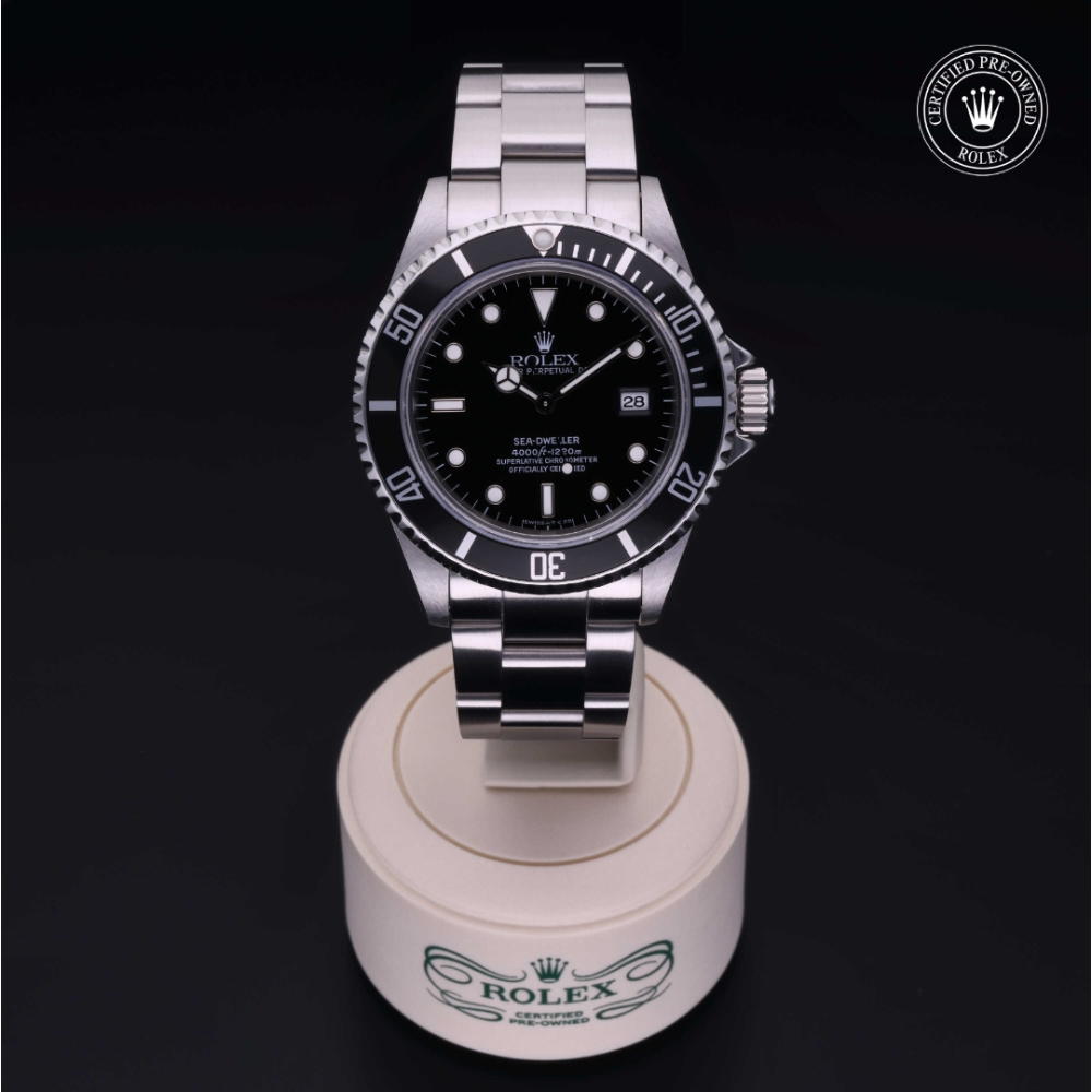 Rolex Certified Pre-Owned Oyster Perpetual 40 in Acciaio, 16600 | Verga 1947