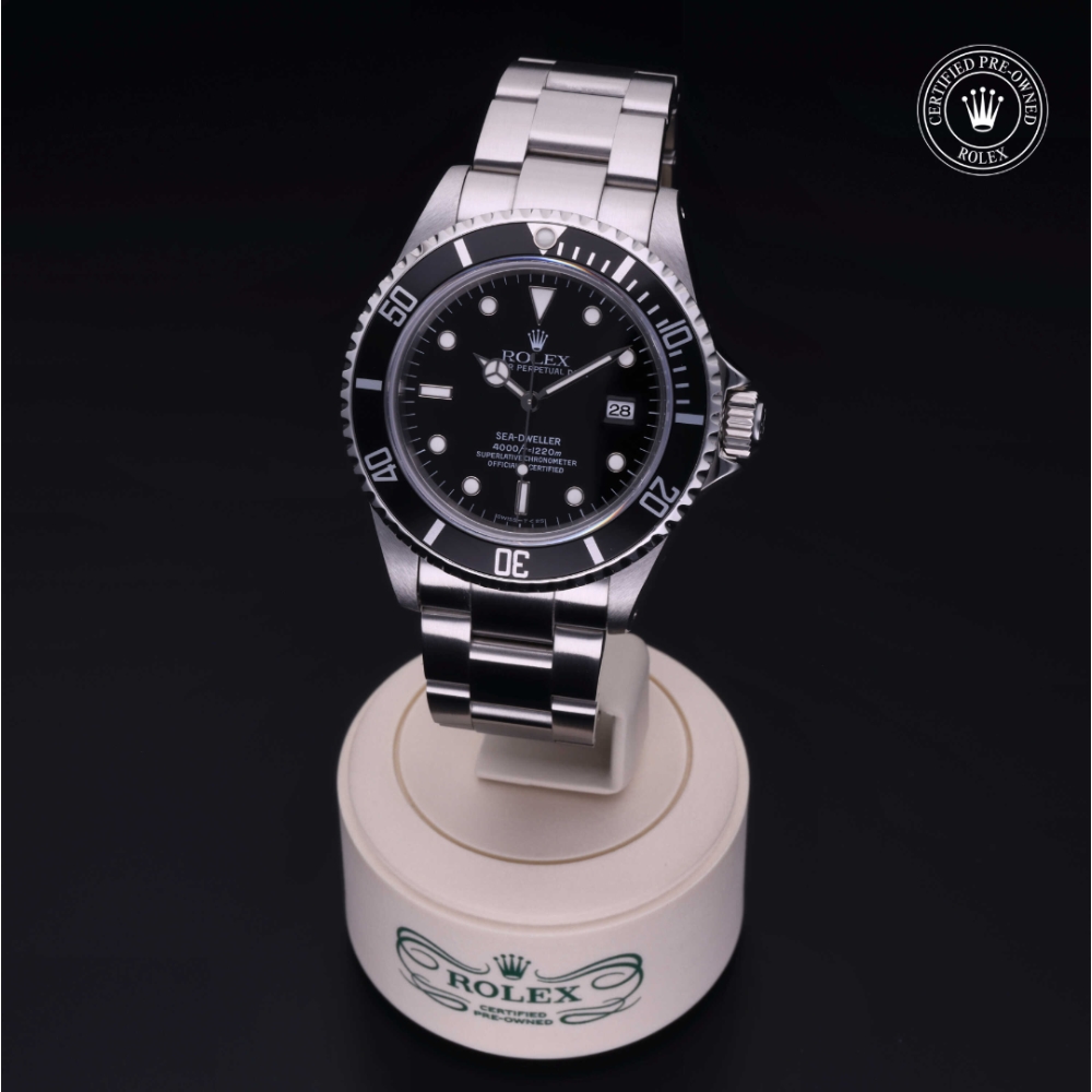 Rolex Certified Pre-Owned Oyster Perpetual 40 in Acciaio, 16600 | Verga 1947
