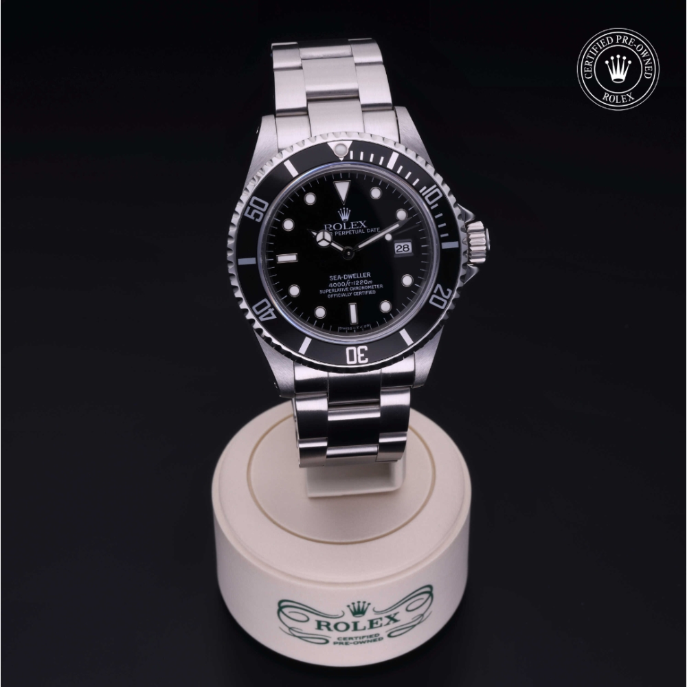 Rolex Certified Pre-Owned Oyster Perpetual 40 in Acciaio, 16600 | Verga 1947