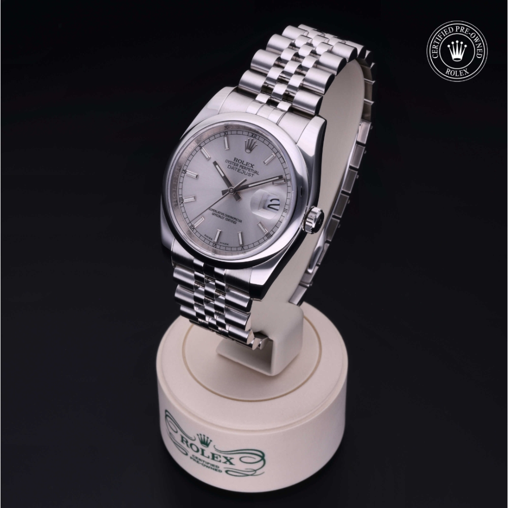Rolex Certified Pre-Owned Oyster Perpetual 36 in Acciaio, 116200 | Verga 1947