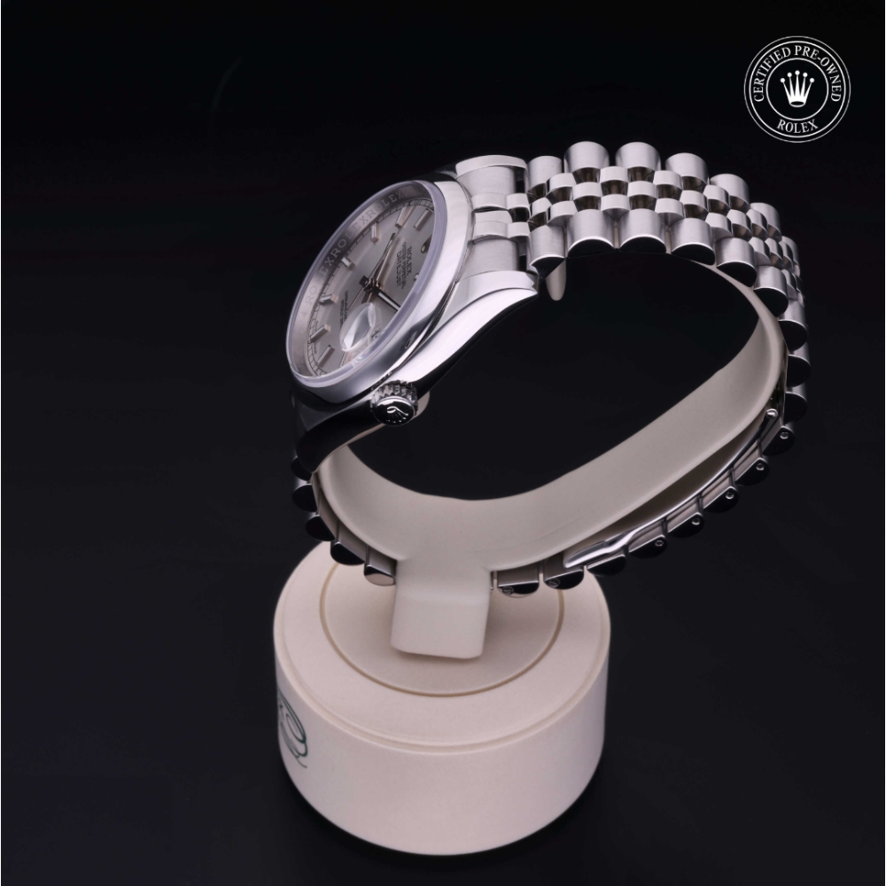 Rolex Certified Pre-Owned Oyster Perpetual 36 in Acciaio, 116200 | Verga 1947
