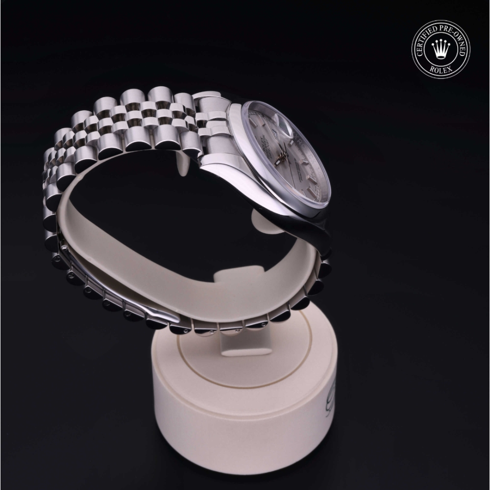 Rolex Certified Pre-Owned Oyster Perpetual 36 in Acciaio, 116200 | Verga 1947