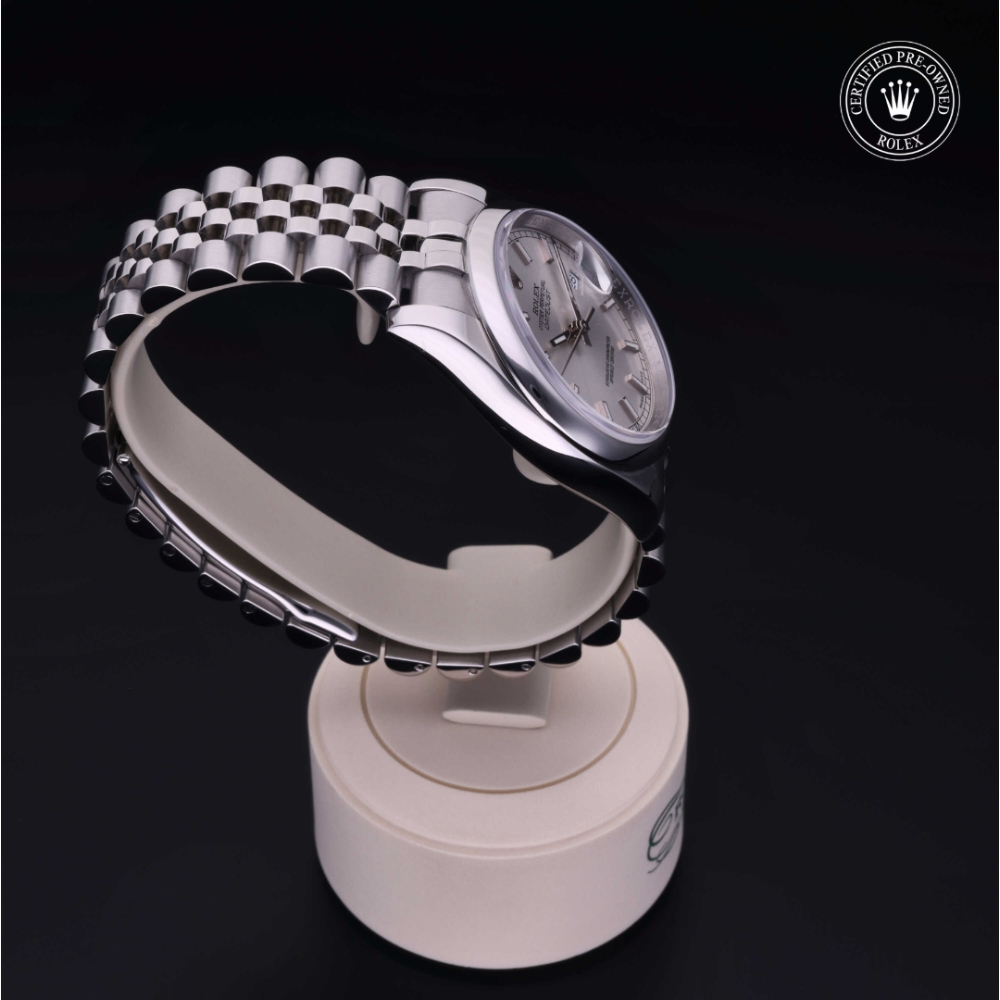 Rolex Certified Pre-Owned Oyster Perpetual 36 in Acciaio, 116200 | Verga 1947