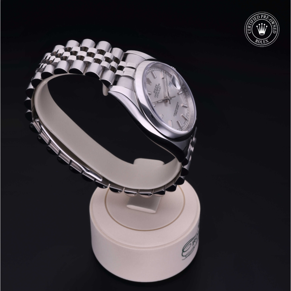 Rolex Certified Pre-Owned Oyster Perpetual 36 in Acciaio, 116200 | Verga 1947